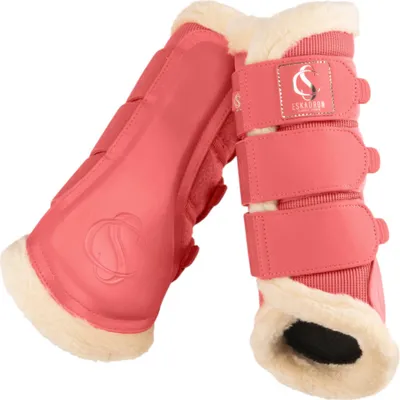 Image de Eskadron Guêtres Mesh Fauxfur coral blossom Classic Sports 25 F/S, Taille:XL