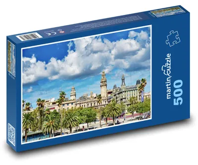 Zdjęcie produktu dla martinpuzzle - Puzzle 500 elementów - Barcelona - centrum