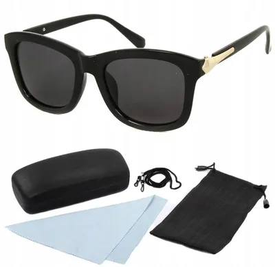 Produktbild von Polar Fashion 12345 Schwarze Polarisierte Sonnenbrille Etui