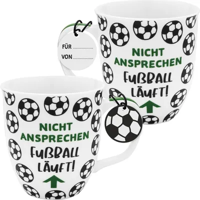 Produktbild von GRUSS & CO Tasse Motiv Fußball