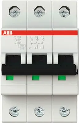 Produktbild von S203-B32, 50/60 Hz, -25 - 55 °C, -40 - 70 °C