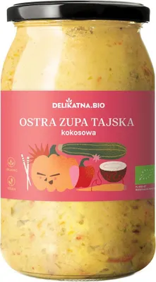 Produktbild von -THAI-SUPPE MIT KOKOS UND SCHARFEN GEWÜRZEN 900 ml – MILD