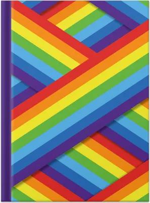 Produktbild von RNK Verlag Notizbuch "Colorful Life" DIN A4 blanko Kladde 96 Blatt / 192 Seiten