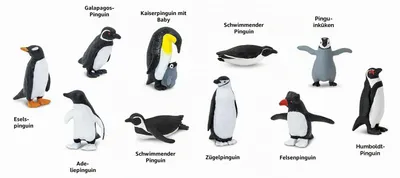 Immagine prodotto di Safari 683404 Pinguini Toob Mini Play Dolls - set