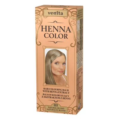 Produktbild von Venita Henna Color Wax Naturblond 111 in der Tube