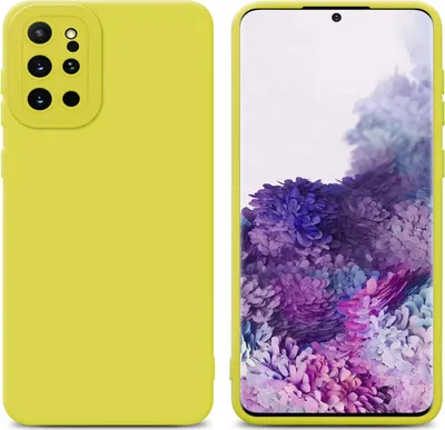 Immagine prodotto di Cadorabo cover per Samsung Galaxy S20 PLUS cover protettiva in silicone TPU giallo custodia per cellulare