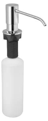 Productafbeelding van Sapho inbouwzeepdispenser, verlengde pomphendel, rond, chroom