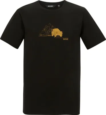 Obrázek produktu pro Regatta - Pánské tričko „Cline IX“ RG12651 (5XL) (černé)