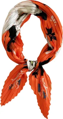 Zdjęcie produktu dla Chusta GR-33846 - Pomarańczowa | Stylowy dodatek KP33846