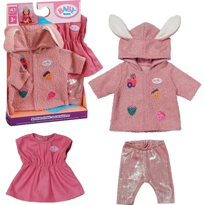 Zdjęcie produktu dla BABY born 840740, Zestaw ubrań dla lalek, 3 lat(a)