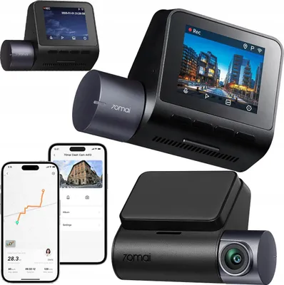 Zdjęcie produktu dla 70mai Wideorejestrator A410 Kamera samochodowa 2.5K HDR Dash Cam 2560x1440