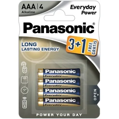 Immagine prodotto di Batterie LR03/4BP 3+1 EPS Alltags Power Panasonic