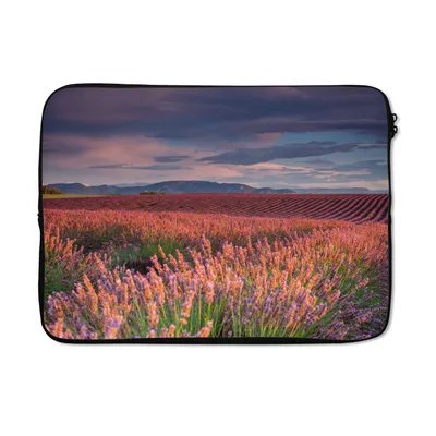 Produktbild von MuchoWow® Laptop Hülle 14 ZollFrankreich - Lavendel - Luft Laptoptasche - Laptoptasche - Stoßsicher - Schutzhaube