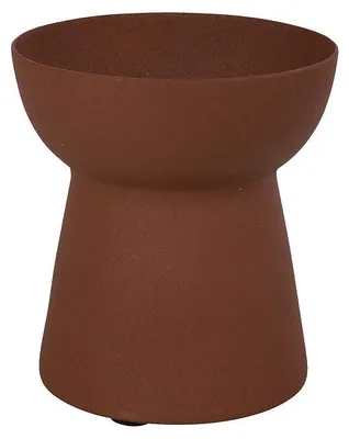 Image de Countryfield Vase Jouet Décoration Métal Rouille 12cm Multicolore