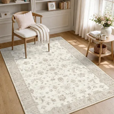Obrázok produktu pre Prateľný vintage Boho koberec 80 x 150 cm