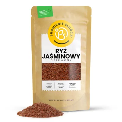 Zdjęcie produktu dla Ryż Jaśminowy Czerwony 1 kg