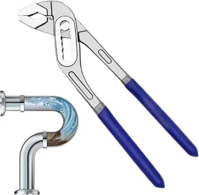 Produktbild von Verstellbare Zange - Robuste Konstruktion aus legiertem Stahl - 8, 10, 12 Zoll