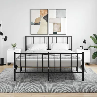 Obrázok produktu pre vidaXL Nočné stolíky 2 ks. Biele 40x30x50 cm výrobok z dreva