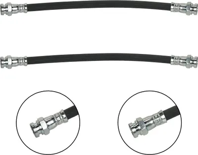 Produktbild von RIDEX 83B0966 Bremsschlauch Hinten für RENAULT 4 (112) 5 (122) 4 Kasten (R21, R23) 6 Schrägheck 5 Kasten (238)