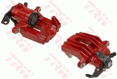 Produktbild von TRW BHQ136 Bremssattel Hinten Links Ø34mm Rot für VW Lupo (6X1, 6E1) POLO (6N2) für SEAT Ibiza II (6K1)