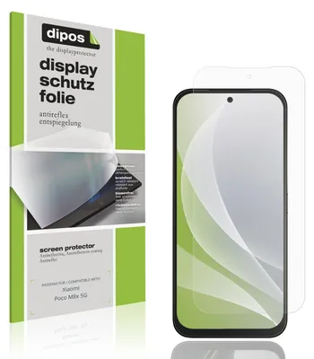 Immagine prodotto di 4x Pellicola Protettiva per Xiaomi Poco M8x 5G Protezione Schermo Antiriflesso dipos