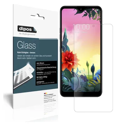 Zdjęcie produktu dla 2 folie ochronne matowe do LG K50S - antyuderzeniowa, twarda folia ochronna (1x przód + 1x tył)