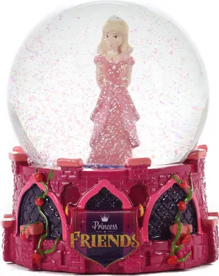Produktbild von Toi-Toys - Schneekugel - Prinzessin Dekoration Weihnachten Prinzessin Schnee rosa Kleid