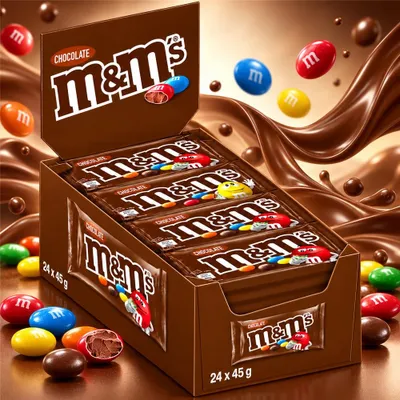 Immagine prodotto di m&m's 5000159460309 M&ms Choco 24x45g Beutel