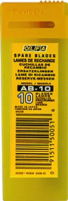 Obrázek produktu pro Olfa AB-10B, 10 kusů, 9 mm, 0,5 mm