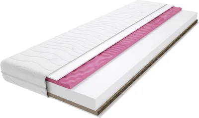Produktbild von Schaumstoff Matratze 90x200 cm Doppelmatratze, H3 & H4 Komfortschaummatratze 13 cm Hoch Profilierter Moletschaum Seegras mit Klimafaser, Hypoallergen, HR-Schaum, Wendematratze, Gesteppter & Abnehmbarer Bezug Trento Molet Gras