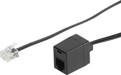 Produktbild von RJ11 Verlängerung, RJ11-Kupplung 4p2c auf RJ11-Stecker 4p2c, 6m (45118
