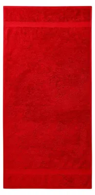 Immagine prodotto di Malfini - "MLI 905A2" Telo da bagno, spugna PP8224 (140 cm x 70 cm) (rosso)