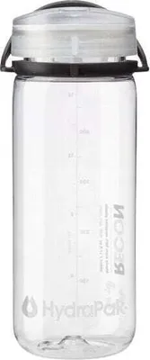 Zdjęcie produktu dla Hydrapak Butelka na wodę Recon Twist & Sip Clear/Black/White 500 ml