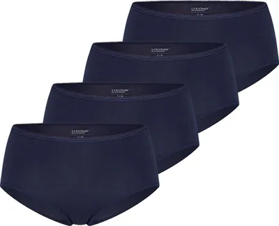 Produktbild von uncover by Schiesser 4er Pack Bamboo Baumwolle Midi Slip Hochwertig verarbeitet, Bequemes Tragegefühl, Aus elastischem Single-Jersey