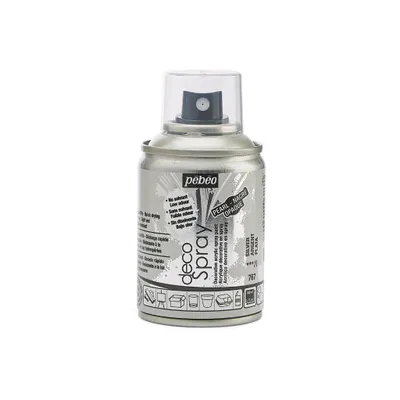 Immagine prodotto di Pébéo Decospray vernice acrilica spray, 100 ml, argento