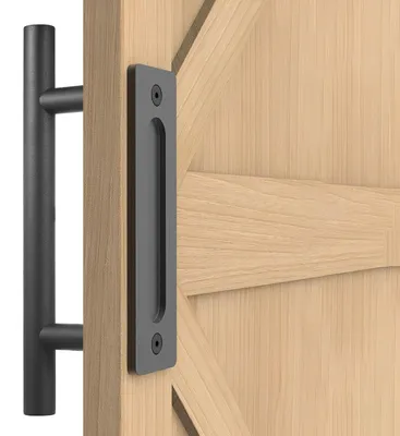 Immagine prodotto di Maniglia per porta scorrevole - Nero - 310 mm - Bifacciale