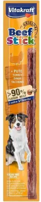 Produktbild von Vitakraft Rindfleisch-Stick Truthahn-Leckerli für Hunde