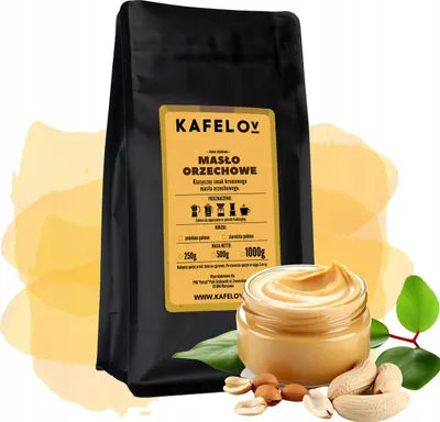 Produktbild von KAFELOV | Aromatischer Kaffee ERDNUSSBUTTER- 250g - 100% Arabica - frisch geröstet - cremiger Genuss