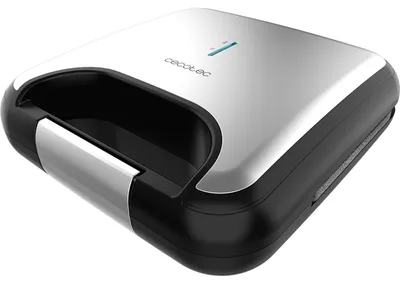 Produktbild von Rock?nToast Classic+ Sandwichmaker (edelstahl/schwarz, 800 Watt, für 2 Personen)