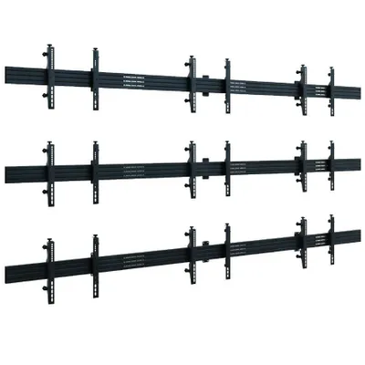 Produktbild von Hagor 3338, 40 kg, 139,7 cm (55"), 600 x 400 mm, Höhenverstellung, Schwarz