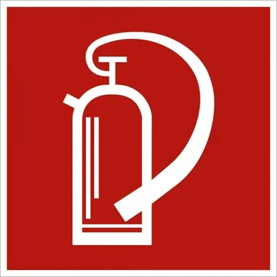 Produktbild von Dreifke® Aufkleber Feuerlöscher gem. ASRA1.3 BGVA8 Folie selbstklebend 10x10c...