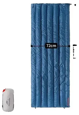Produktbild von Schlafsack, ultraleicht, Entendaunenfüllung, CW280 Marineente