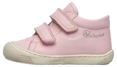 Productafbeelding van Naturino Cocoon, loop- en leerschoenen voor kinderen, gemaakt van zacht leer, kleur roze, maat 19