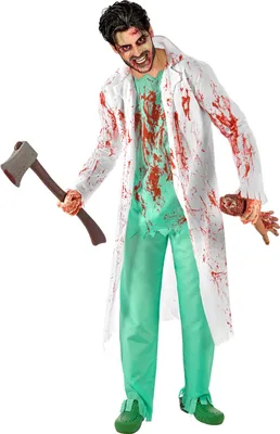 Produktbild von Zombie Chirurg Herrenkostüm Classic