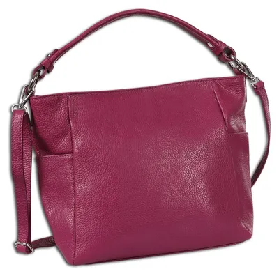 Obrázek produktu pro Dámská kabelka Toscanto, kožená, barva: fuchsiová, model: OTT199SP5