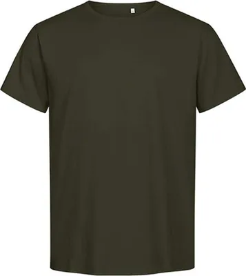 Produktbild von Premium Organic T-Shirt Plus Size Herren, Khaki, 4XL