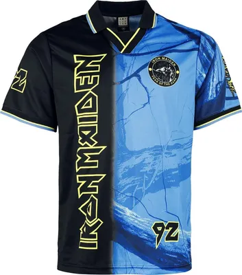Produktbild von Iron Maiden Trikot Herren Fear Of The Dark Rock FC schwarz M