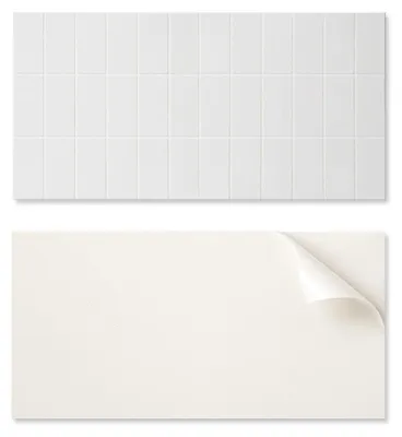 Obrázok produktu pre Samolepiaca vinylová doska s potlačou do kúpeľne, 120 x 60 cm, jednoduchá obdĺžniková mozaika
