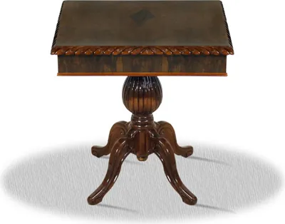 Zdjęcie produktu dla Casa Padrino stolik w stylu barokowym 60 x 60 x H. 75 cm - meble w stylu barokowym