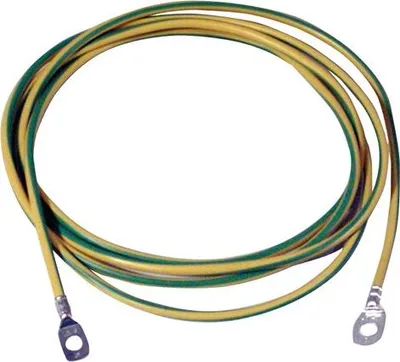 Produktbild von Erdungskabel mit Ringöse, 3,0 m, H07V-K 16